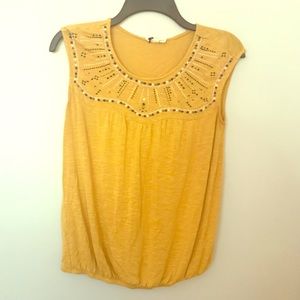 Mustard Yellow Tank